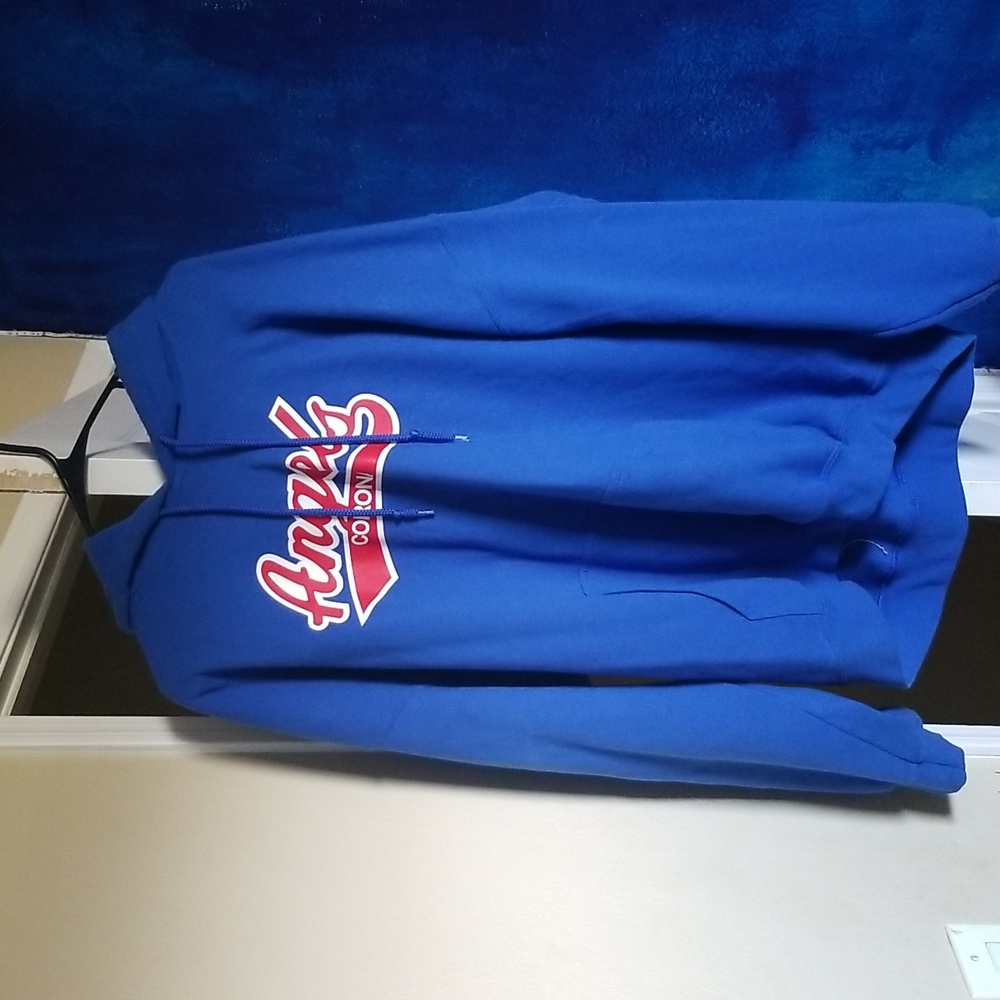 Angel's Corona blue hoodie